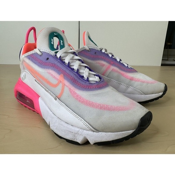 Nike Air Max 2090 CZ1516-100 Twist Hyper Sneaker Size 7.5 Women's Pink Grape - Picture 2 of 11